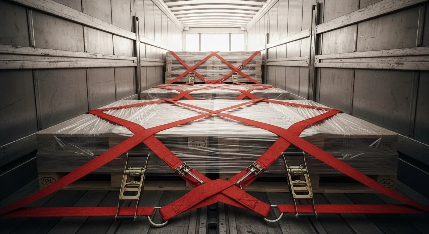 Sangle d'arrimage à cliquet pour camion : choix, normes et utilisation